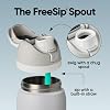 Owala FreeSip Botella de agua aislada de acero inoxidable con pajita, libre de BPA, para deportes, ideal para viajes, 32 oz, Denim 7