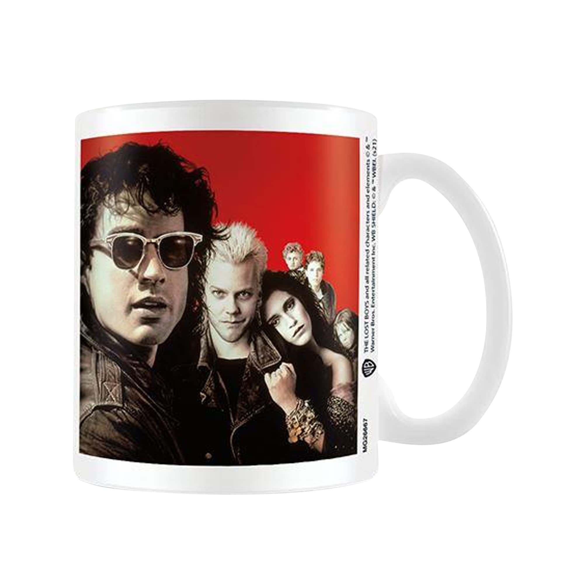 Pyramid International The Lost Boys Cult Classic Coffee Mug (One Size) (White/Blood Red/Black)