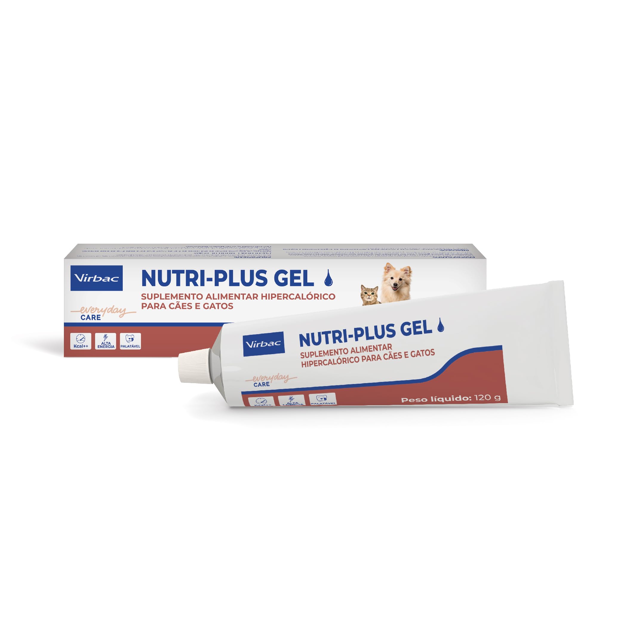 Virbac Nutri-Plus Gel Suplemento Nutricional 120g Perros y Gatos
