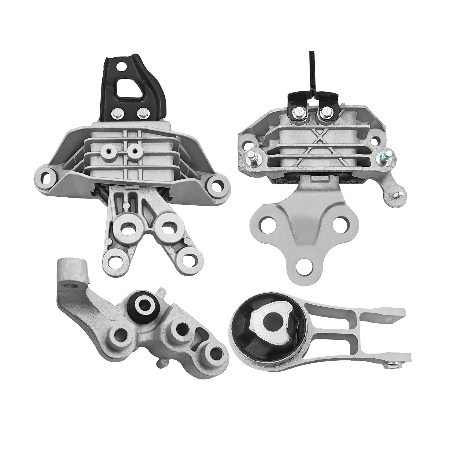 4-Piece Engine & Transmission Mount Kit For Chrysler Pacifica/Voyager 2017-2024 3.6L V6
