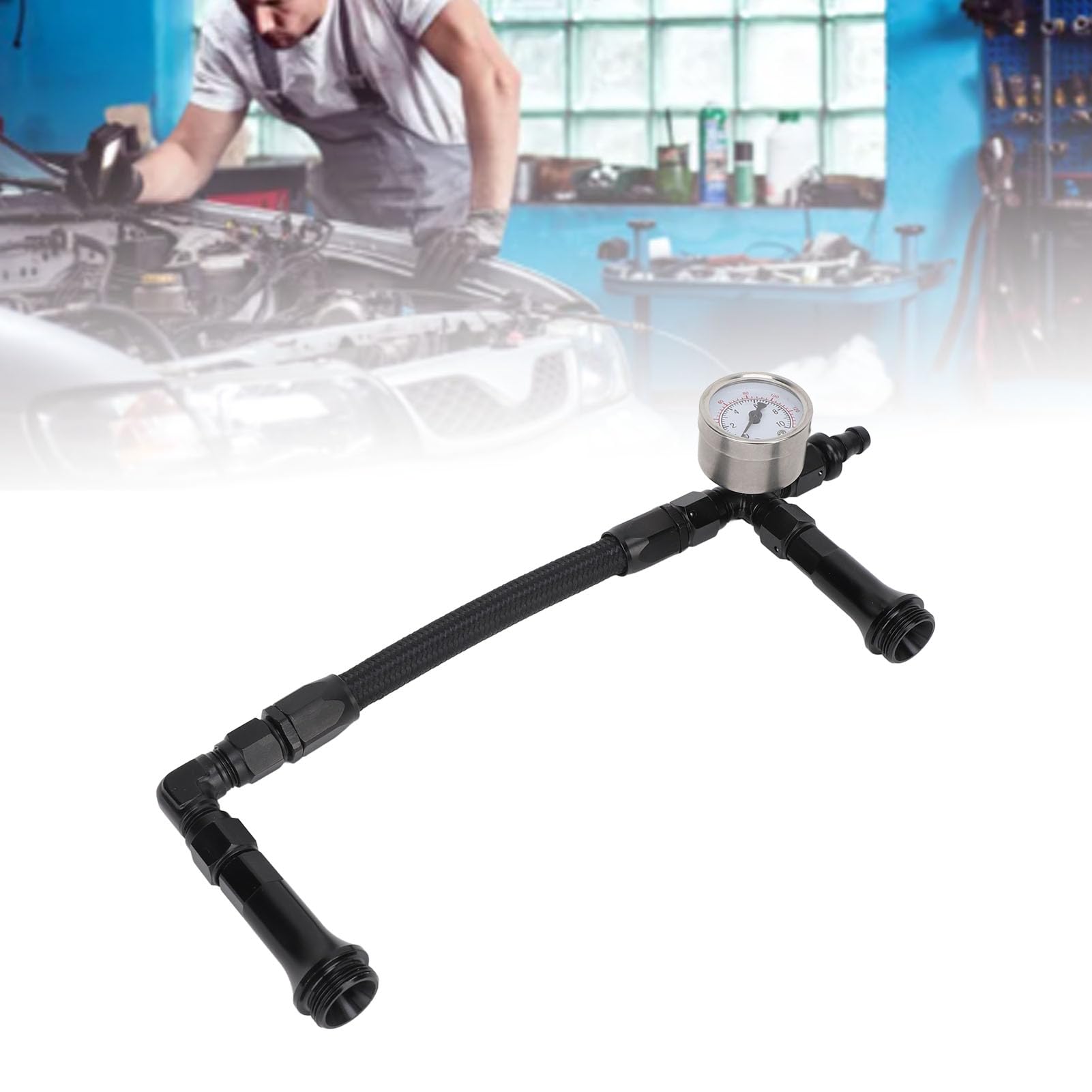 Reemplazo de la Línea de de Kit de Reparación de la Manguera de Dual Ingesta 4150 Cancurero con Fibra de Nylon para Quick Fuel AED (AN6)
