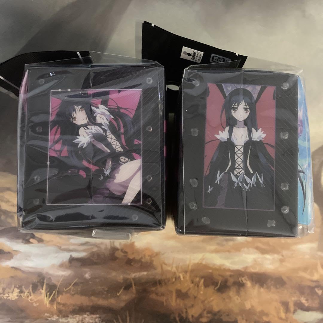 Amazon.co.jp: アクセルワールド 黒雪姫 デッキケース 電撃文庫 2種