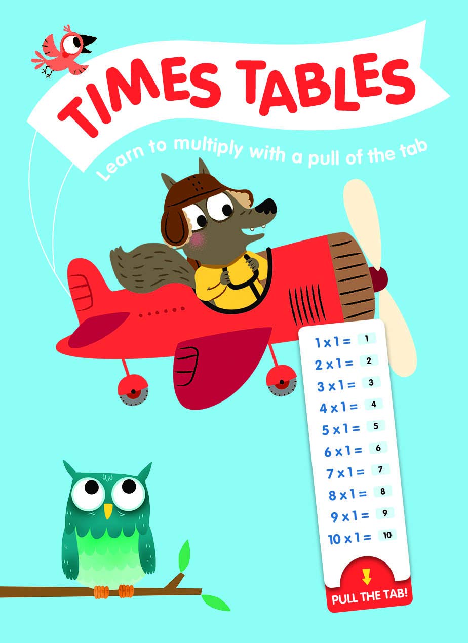 Times Tables Pull the Tab Board book – Import, 1 August 2019