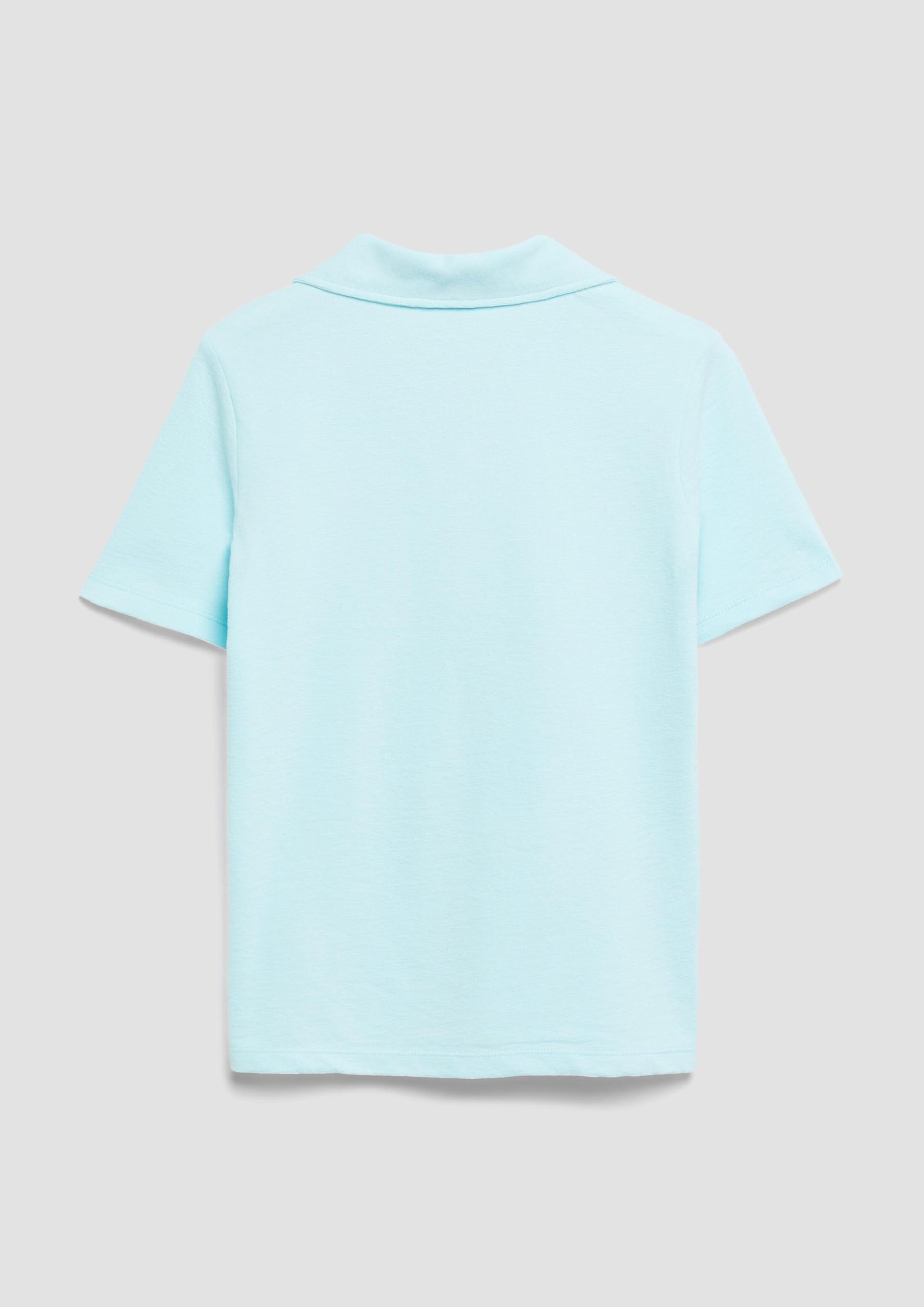 s.Oliver Strukturiertes Polo-Shirt mit Stickerei