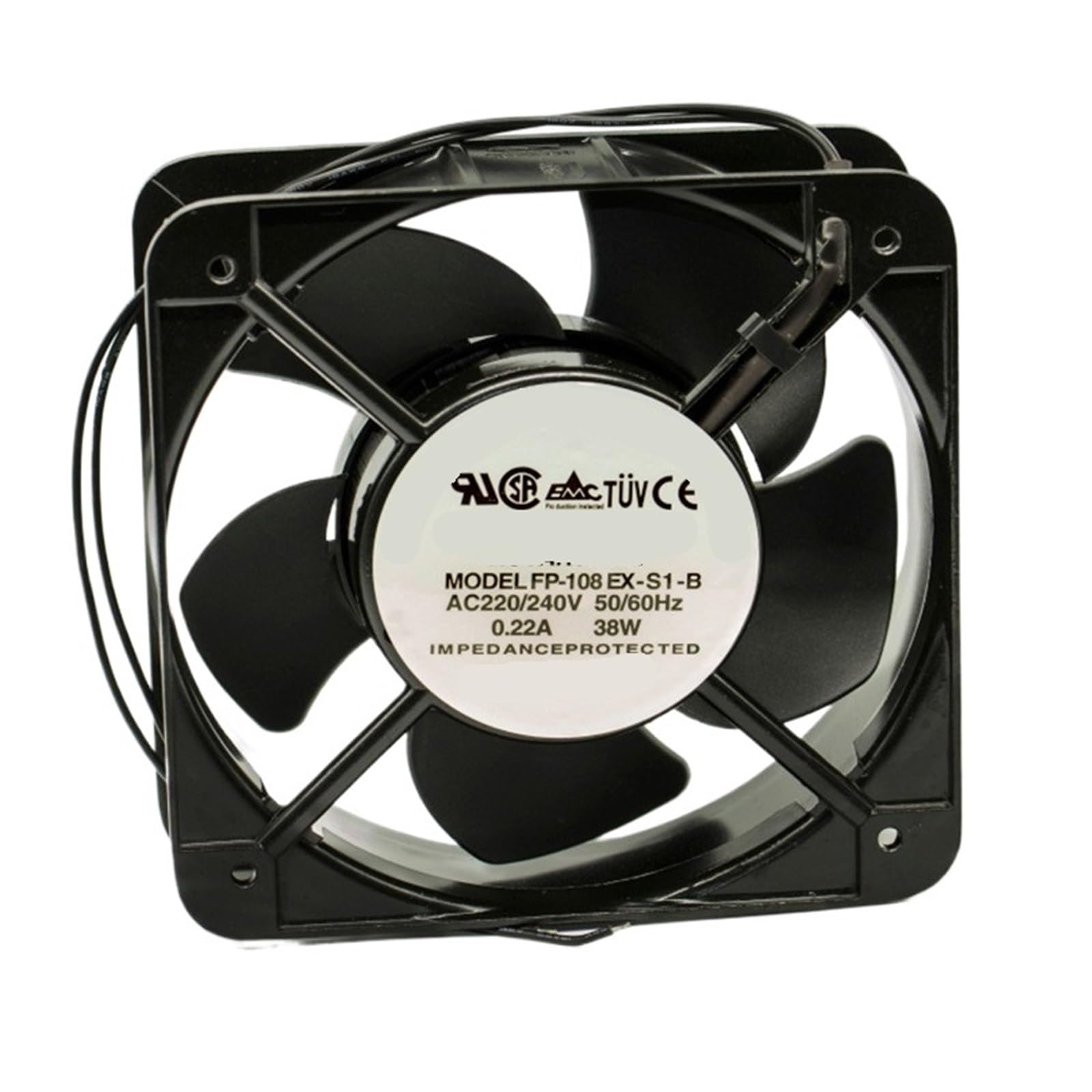 YMUGUEGH FP-108EX-S1-B 150 * 150 * 50mm 50/60HZ AC 220V 38W cooling fan