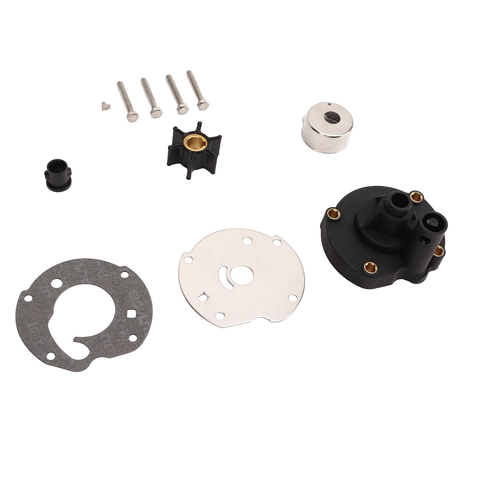 Kit girante pompa acqua set da 11 pezzi compatibile con motore fuoribordo Evinrude 5.5HP 6HP 7.5HP sostituisce 763758 778166 391391 82797