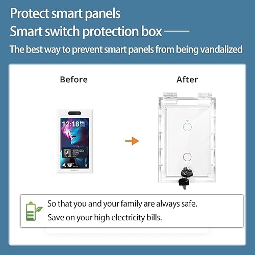 Miniatura 10 de Funda para interruptores, fundas de salida de luz a prueba de bebés, protector de placa de interruptor de seguridad para niños, caja de enchufe de