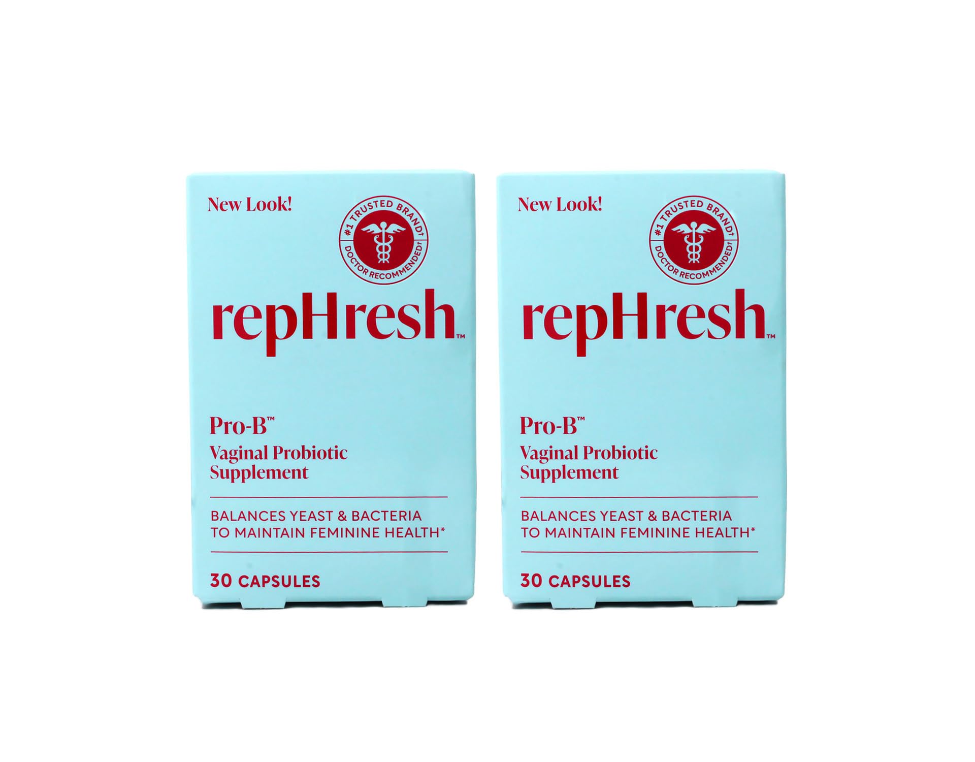 RepHresh Probiotic Feminine Supplement 30 Count
