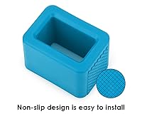 Vista 4 de DS. DISTINCTIVE STYLE Soporte para cinturón de seguridad Accesorios de cinturón de seguridad de fácil acceso para niños 2 piezas (azul)