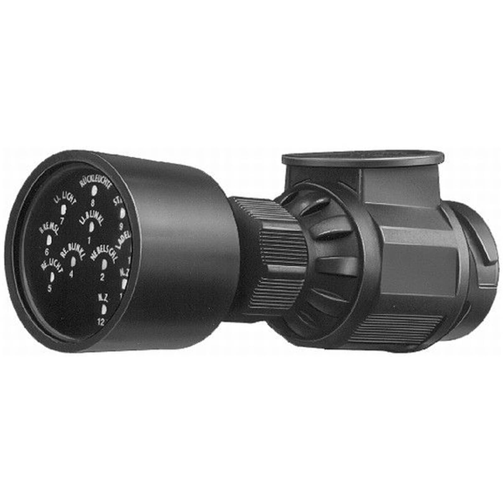 HELLA 8PD 007 216-001 Tester, toma de remolque - 12V - 13polos - DIN / ISO: 11446 - con display de LED