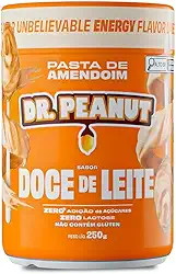 Dr. Peanut Pasta de Amendoim Sabor Doce de Leite - Pote 250g