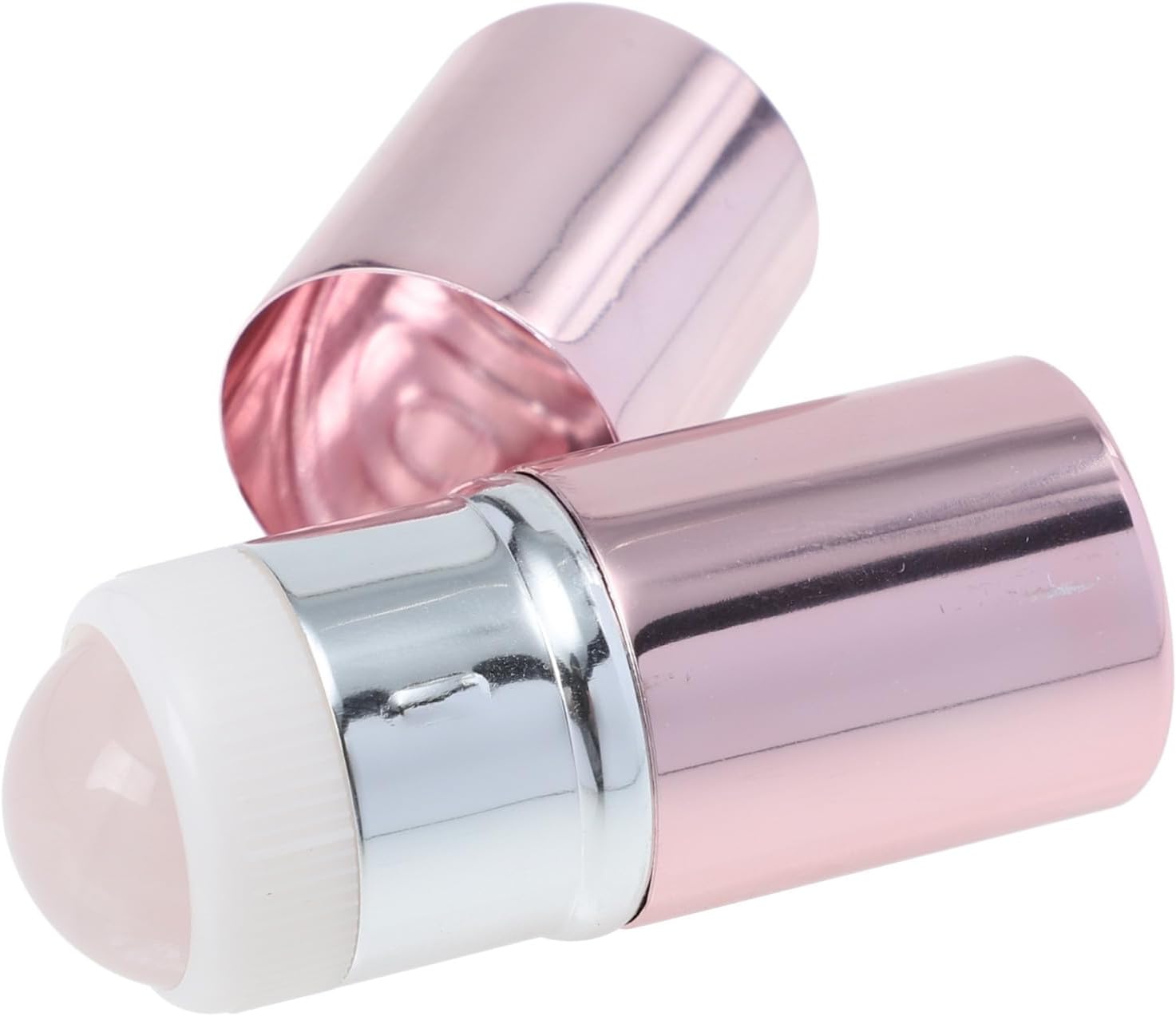 Portable Jade Ball Face Roller Massager for Women Jade Material Cooling Facial Massage Tool for Skin Tightening Enhances Serum Absorption Compact Lightweight Design for Face and