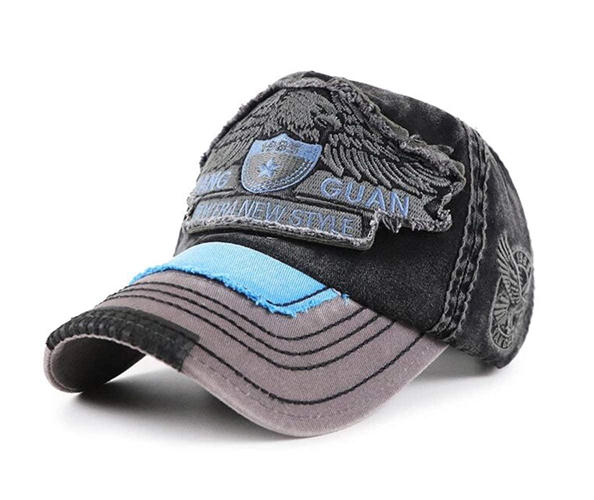 CHENNUO Vintage Basecap Distressed Snapback Caps Trucker Hat Baumwolle Baseball Cap Freizeit Outdoor Kappe Unisex