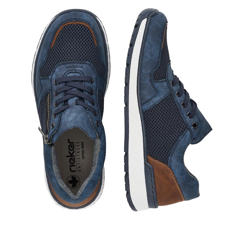 Rieker Uomo Sneaker B9006, Uomini Sneaker Basse,Soletta Removibile