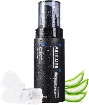 Mens Face Moisturizer,Skin Soothing Lightweight After Shave Lotion for Men   Day & Night Hydrating Skin Care with Rice Extract, Witch Hazel & Cucumber Extract, Alcohol Free, 4.05OZ