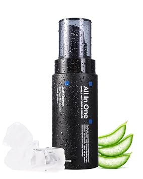 Mens Face Moisturizer, Refreshing & Moisturizing Facial Lotion for Men, Rice Extract, Witch Hazel & Cucumber Extract, Lightweight, Alcohol-Free, 4.05OZ