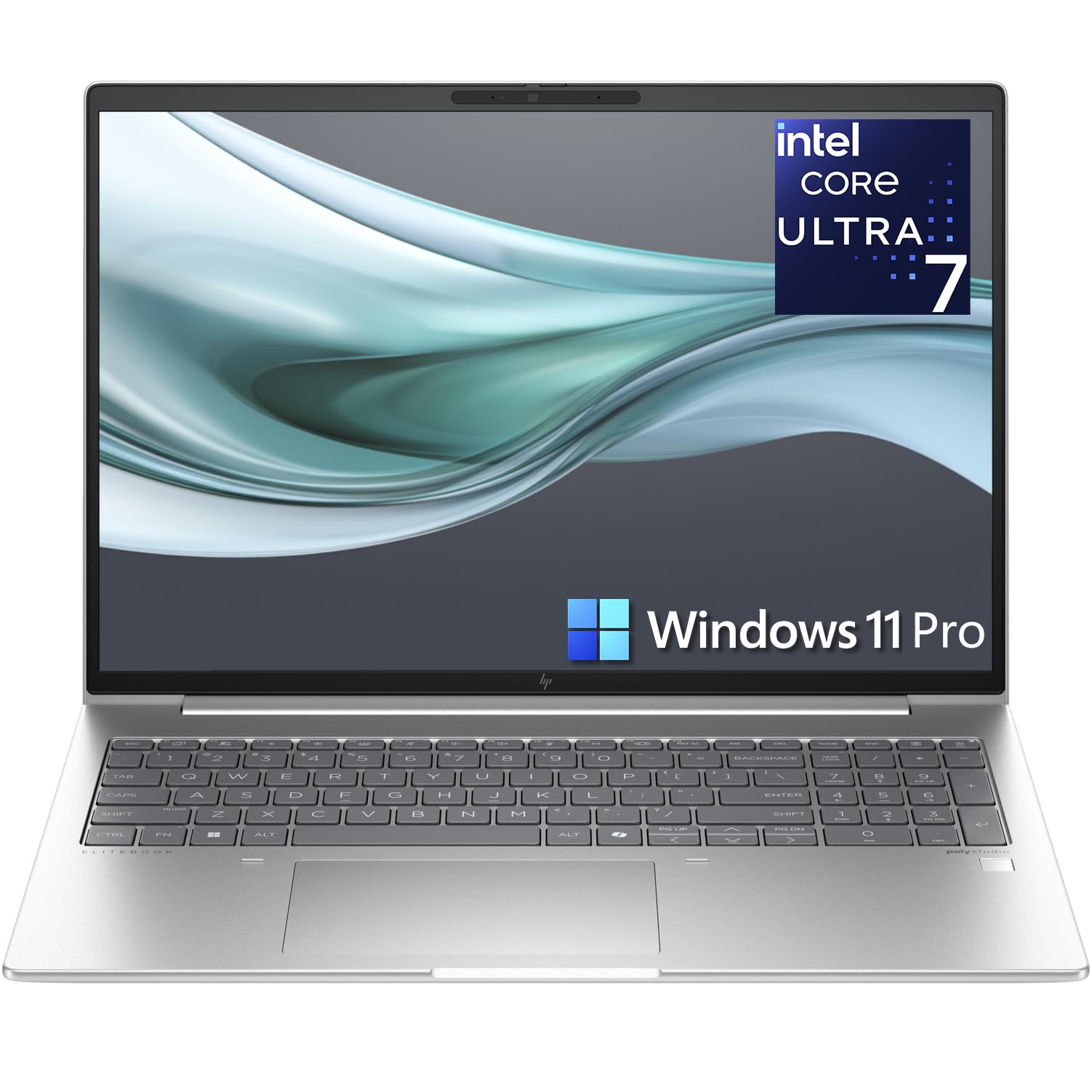 Elitebook 660 G11 16" FHD+ Business Copilot AI Laptop Computer, Intel Ultra 7 155U (Beat i7-1355U), 64GB DDR5 RAM, 2TB PCIe SSD, WiFi 6E, Backlit KB, Fingerprint Reader, Windows 11 Pro, AZ-XUT