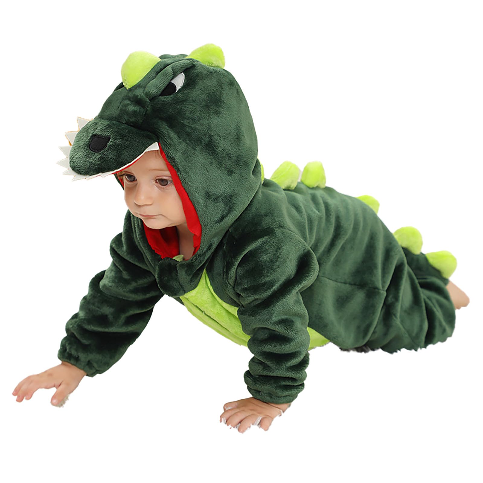 Mono de Dinosaurio para niño, Franela, Disfraz para bebé, Traje de actuación392