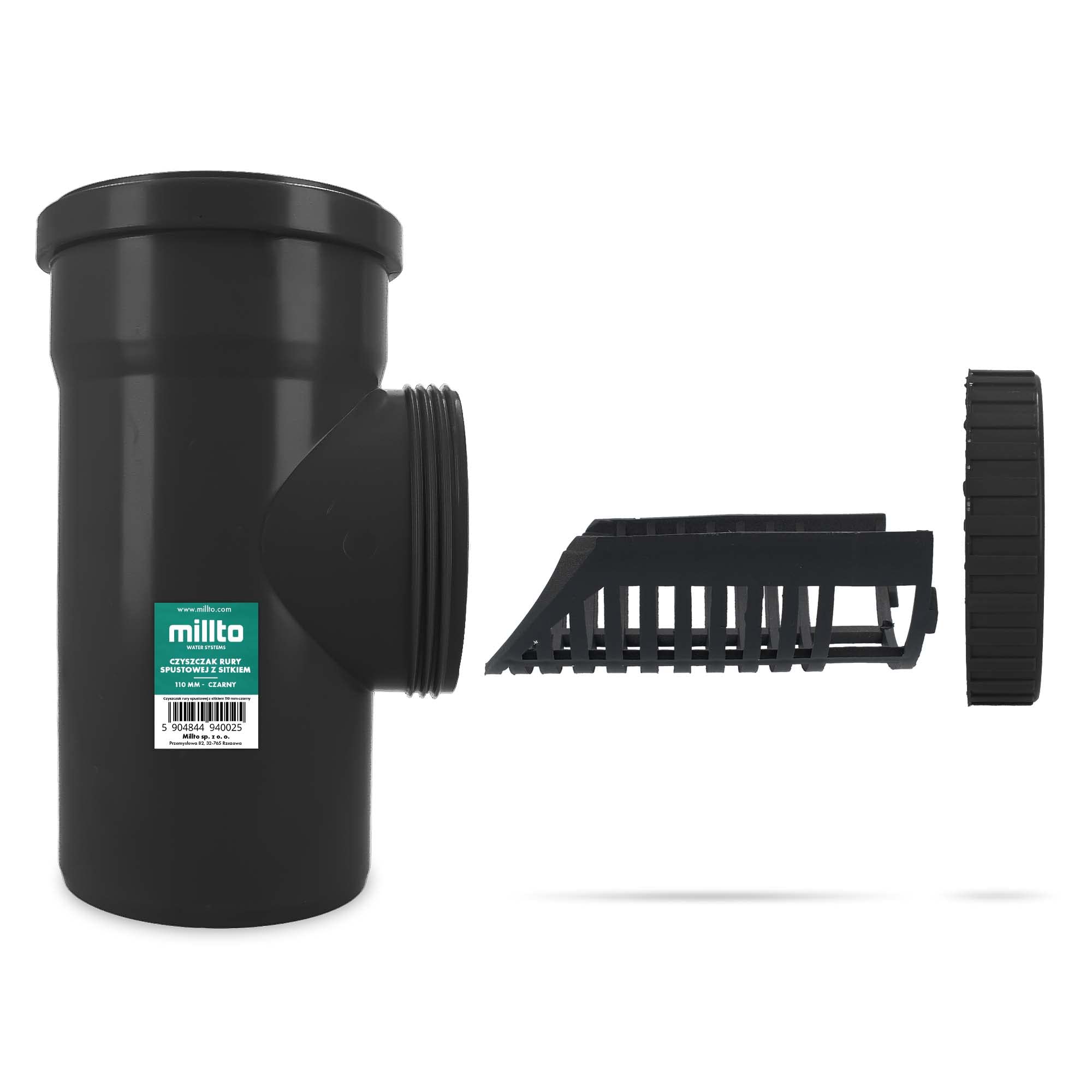 Filtro Per Tubo Di Scarico DN 100 Ø 110 Mm - Blocca Foglie E Sporco, Facile Da Installare - Foto 4