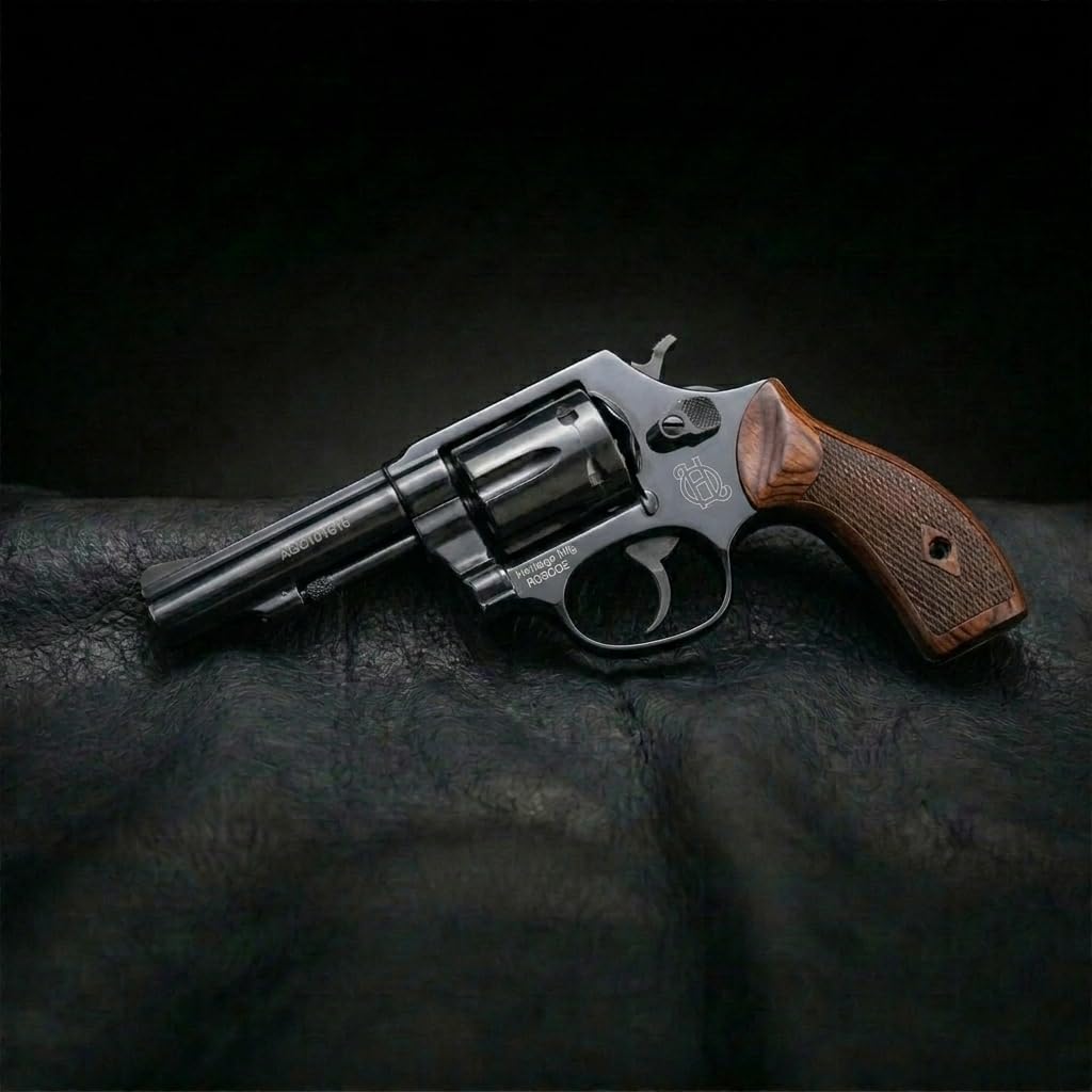 Amazon.com : Heritage Roscoe 38 Special +P Grips – Rosewood