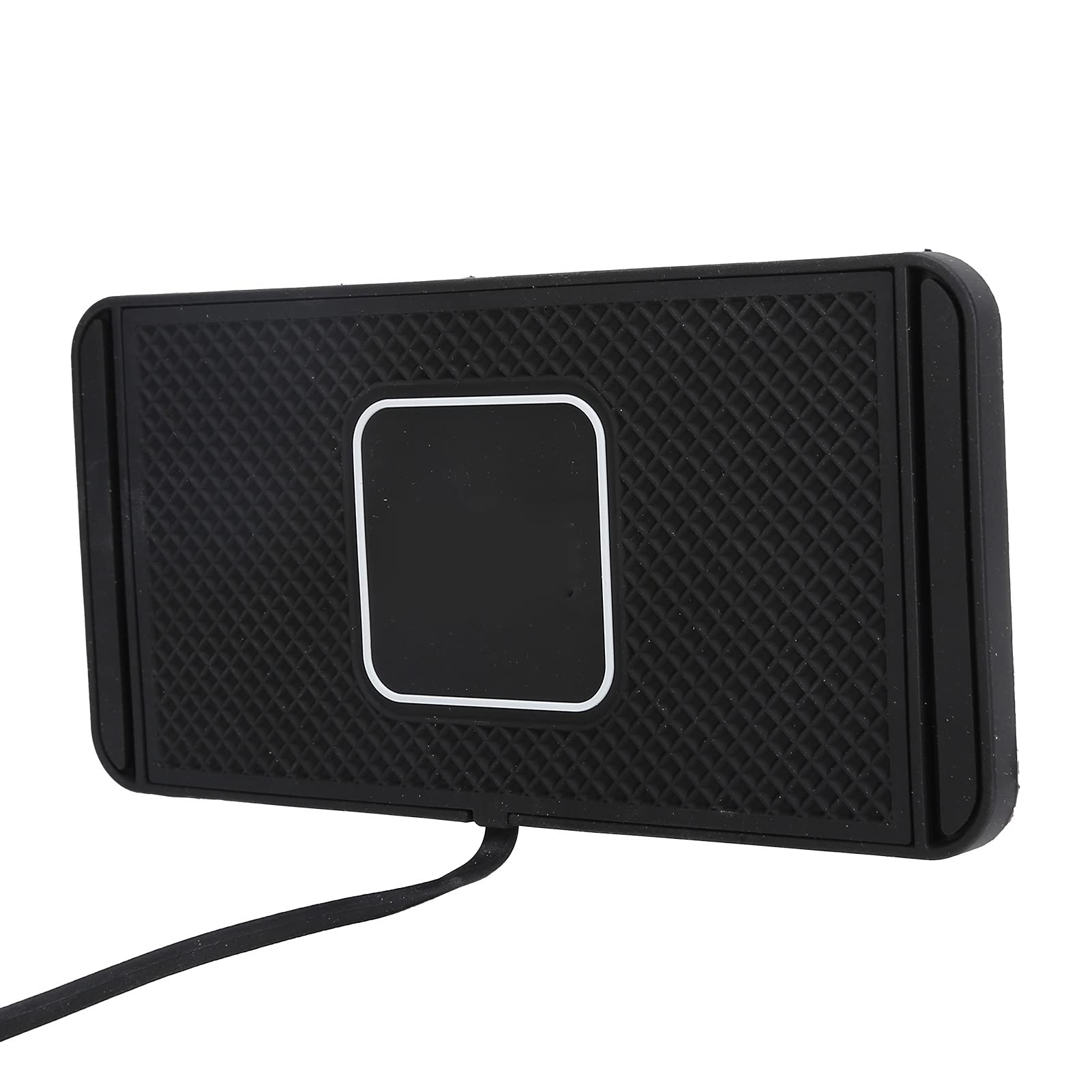 Caricabatteria per Auto Wireless Veloce, Pad di Ricarica Qi per Auto da 10 W 7,5 W, Dock per Stazione di Ricarica Antiscivolo per Auto per Telefono, per per e Altri Dispositivi