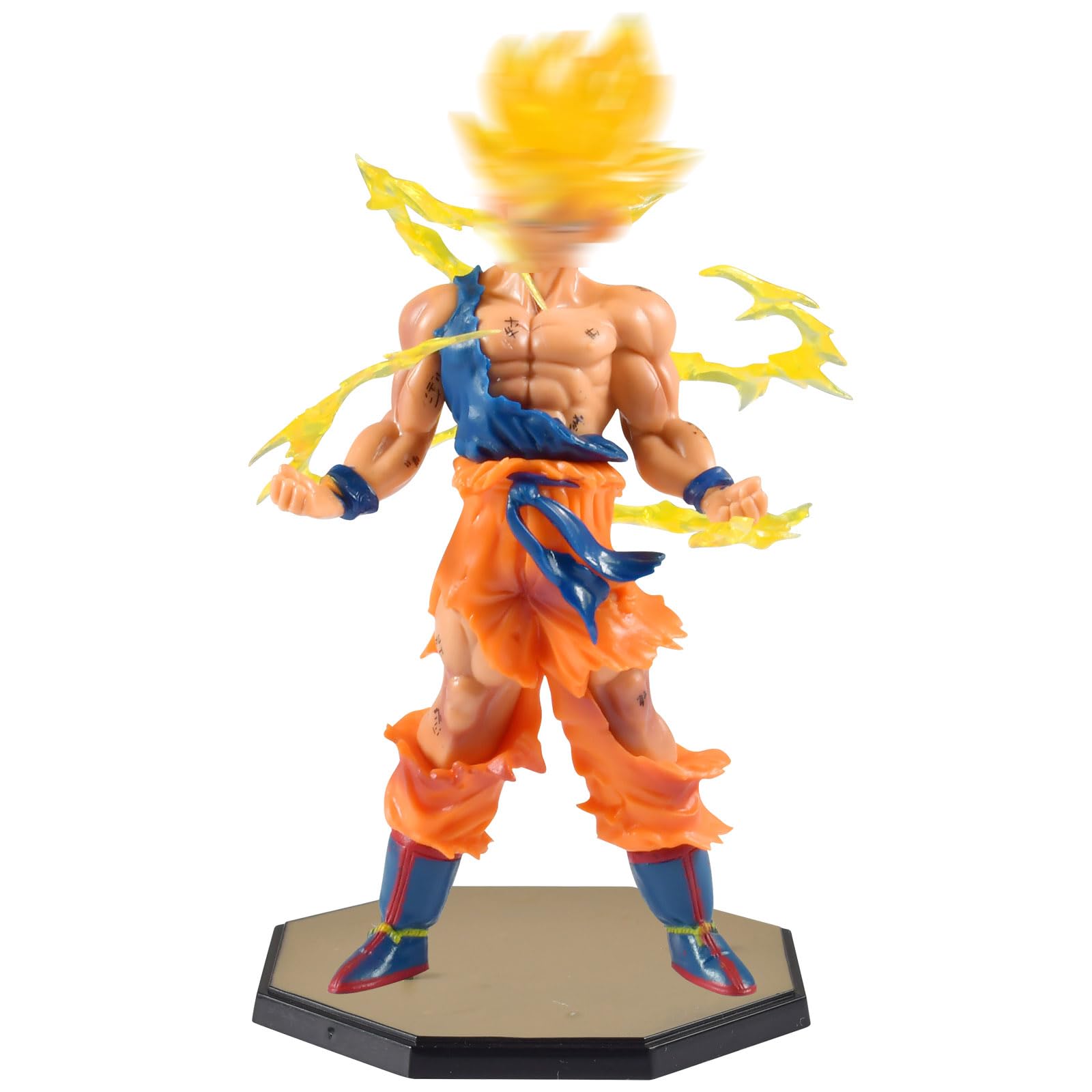 Runup Goku Figura - Super Saiya Son Goku de 17 cm para Niños de 4 Años en Adelante