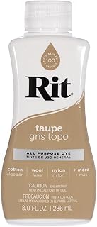 Rit Dye Liquid – Wide Selection of Colors – 8 Oz. (Taupe)