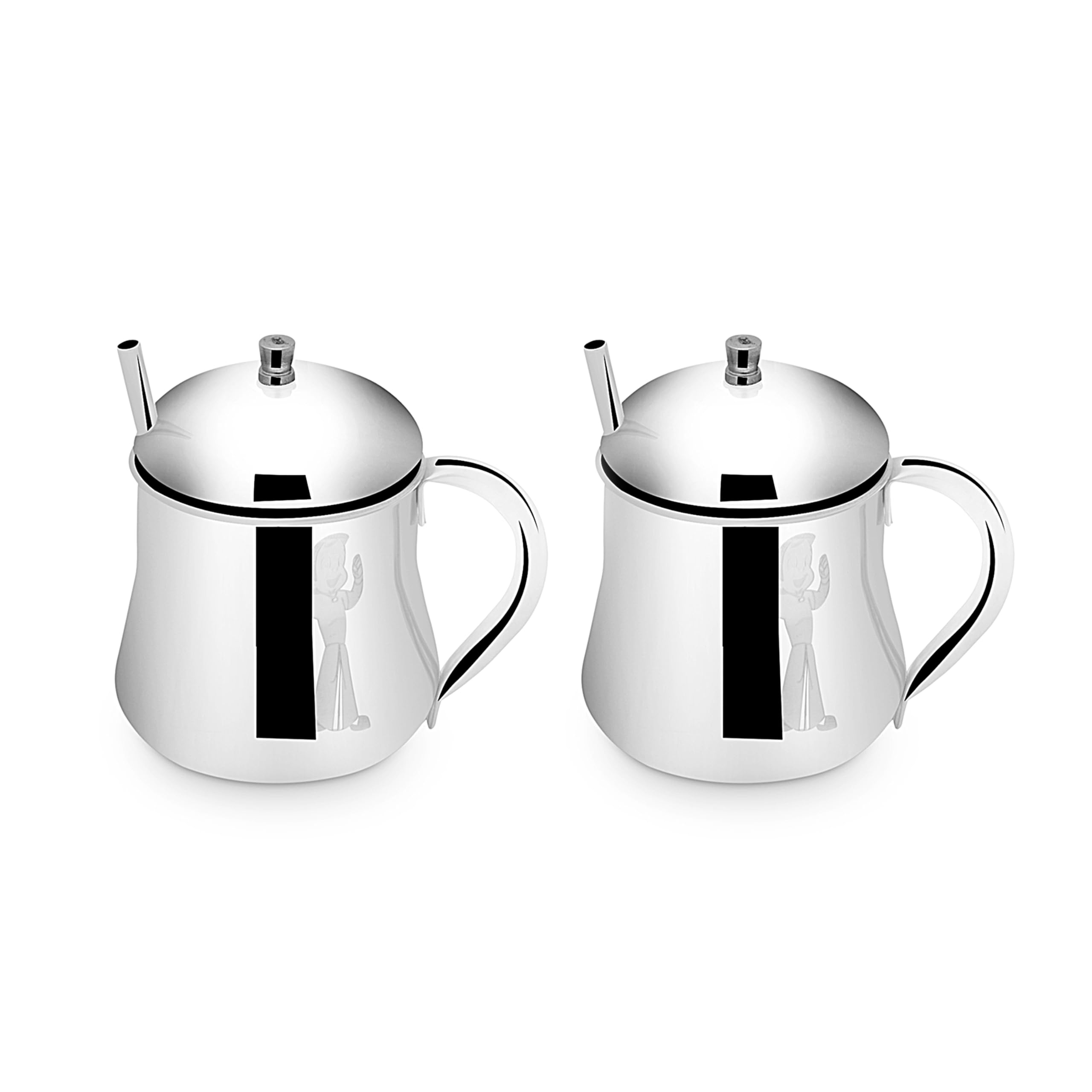 Expresso Stainless Steel Baby Mug Sipper Tumbler with Straws for Toddlers(200ML)(Set of 2)-image-40