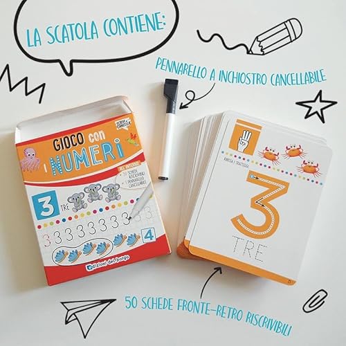Gioco Con I Numeri. Ediz. A Colori. Con Pennarello Cancellabile - 3