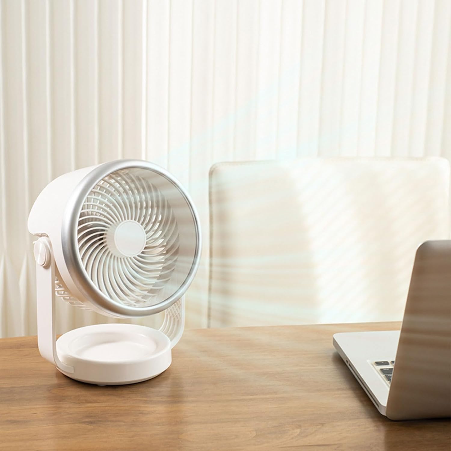 Air Circulators Fan Small Quiet Operating Desk 4 Speed Cooling Floor for Whole Room Office Bedroom Energy Efficient