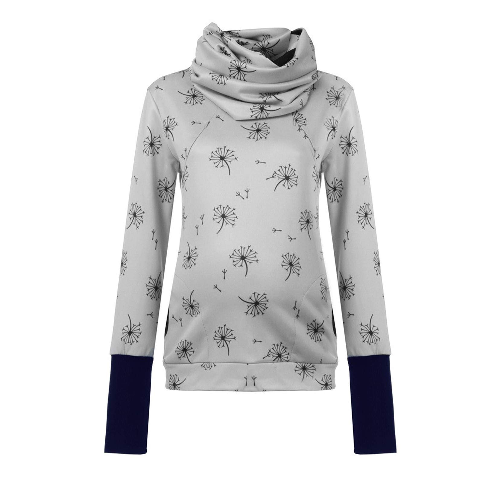 Lekki długi kardigan do karmienia piersią bluza z kapturem sweter top bluzka ciążowa sweter kardigan płaszcz