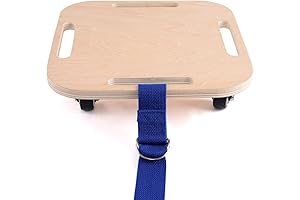 hand2mind Kids Multicolor Sitting Scooter Board for Indoor and Outdoor Fun -...