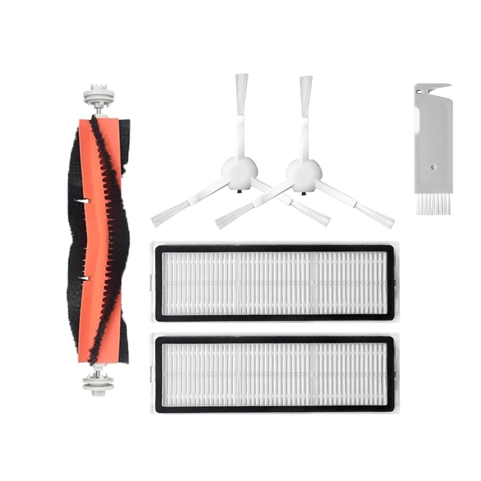 Kicici Compatible With Xiaomi Dreame Bot D10 Plus RLS3D Robot Vacuum Cleaner Accessories Hepa Filter Mop Cloth Dust Bags Main Side Brush Parts(Set15)