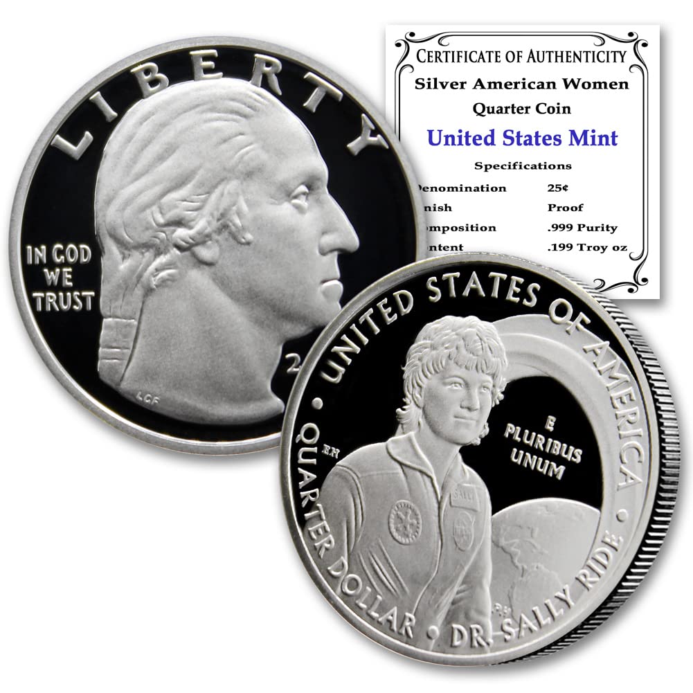 Sponsored Ad - 2025 S Limited Edition American Women Series: Silver Ida B. Wells Quarter Coin Proof (in Capsule) with Certificate of Authenticity 25¢