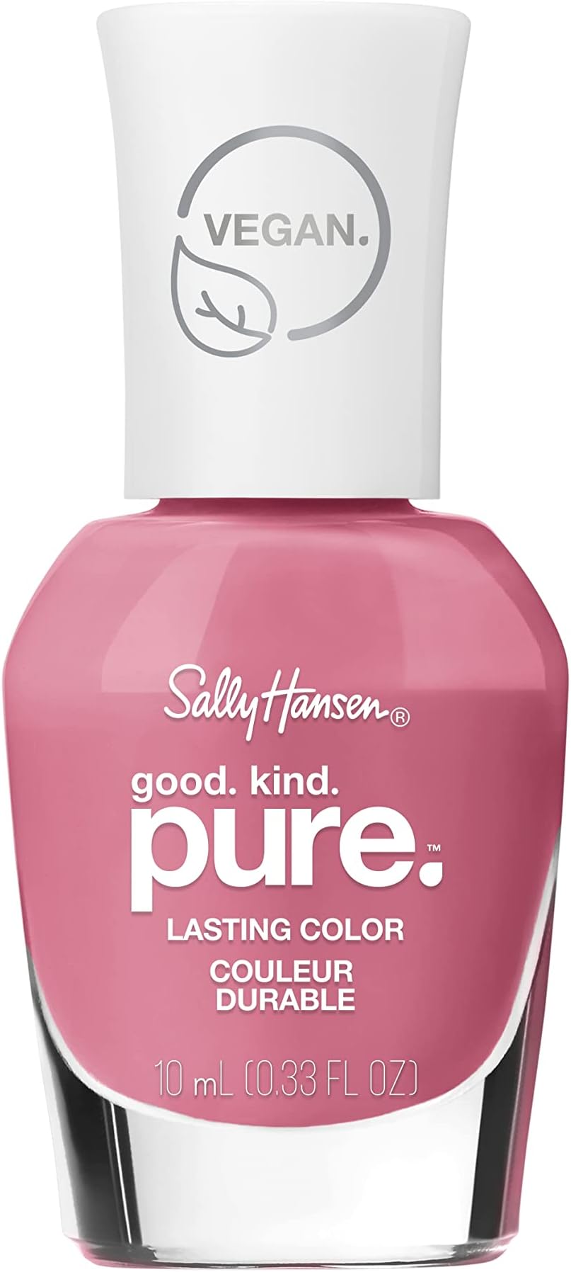 Good. Kind. Pure. Nail Polish | Plant-Based, Vegan, 16-Free Formula | Opaque, Shiny | 224 Rose to the Occasion | Mauve Pink Nail Color