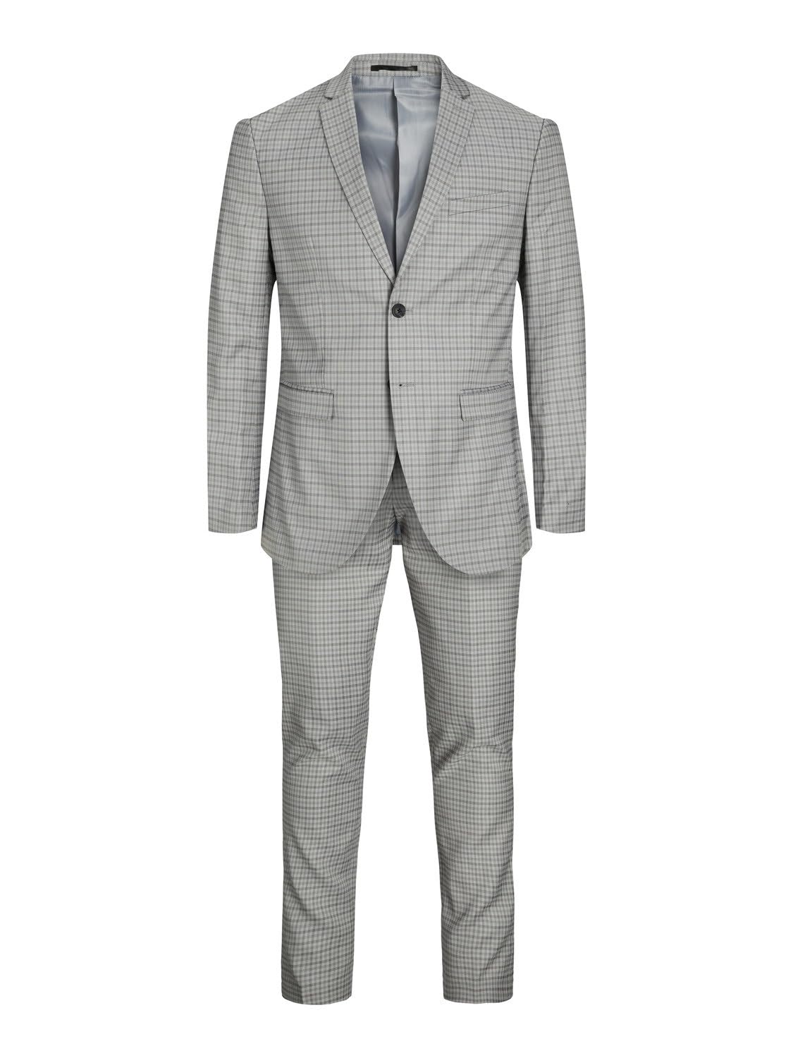 JACK & JONES Mens Jprfranco Noos Suit, Light Grey Mix, 42 UK