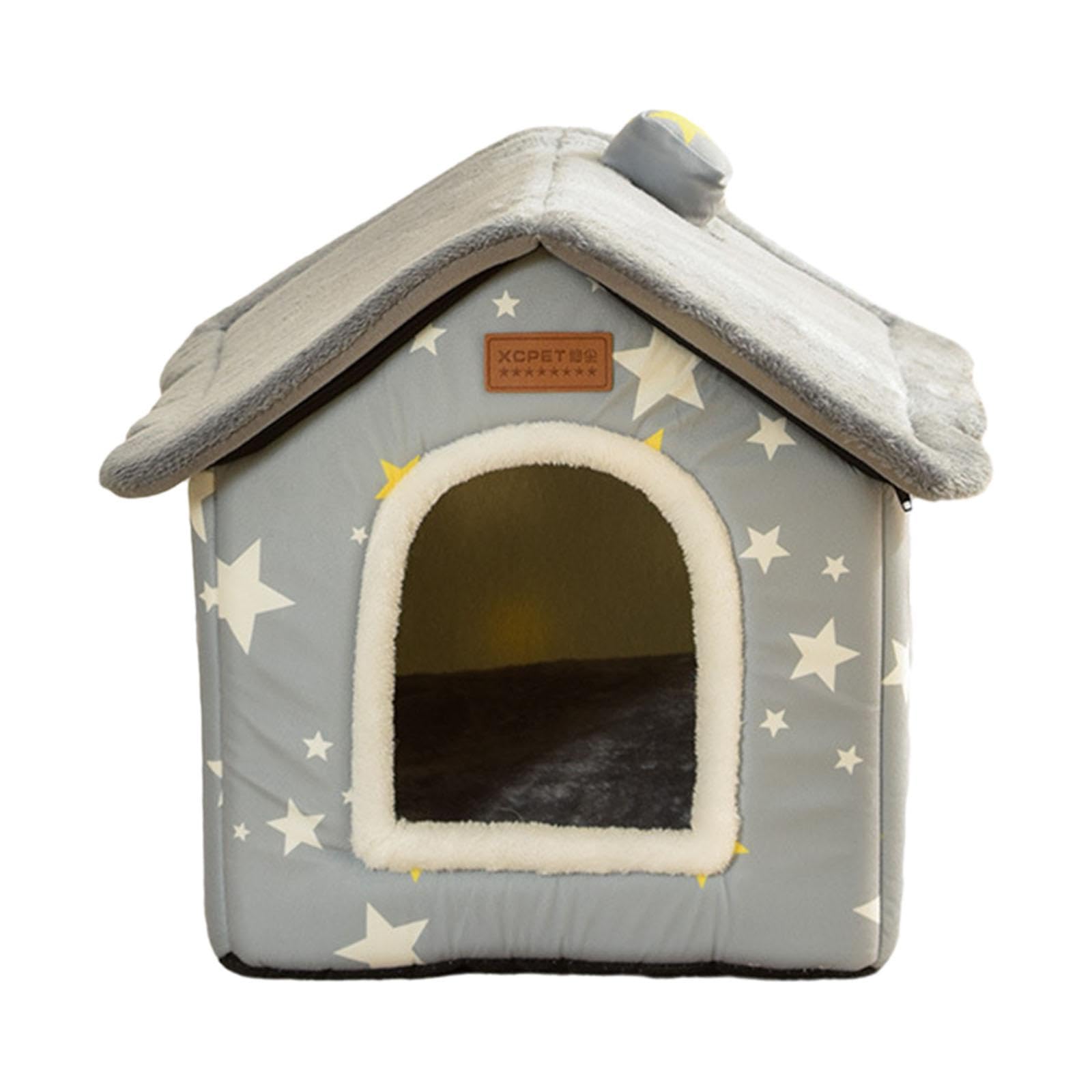 Tente pour chat et niche souple amovible pour créer un refuge apaisant au salon