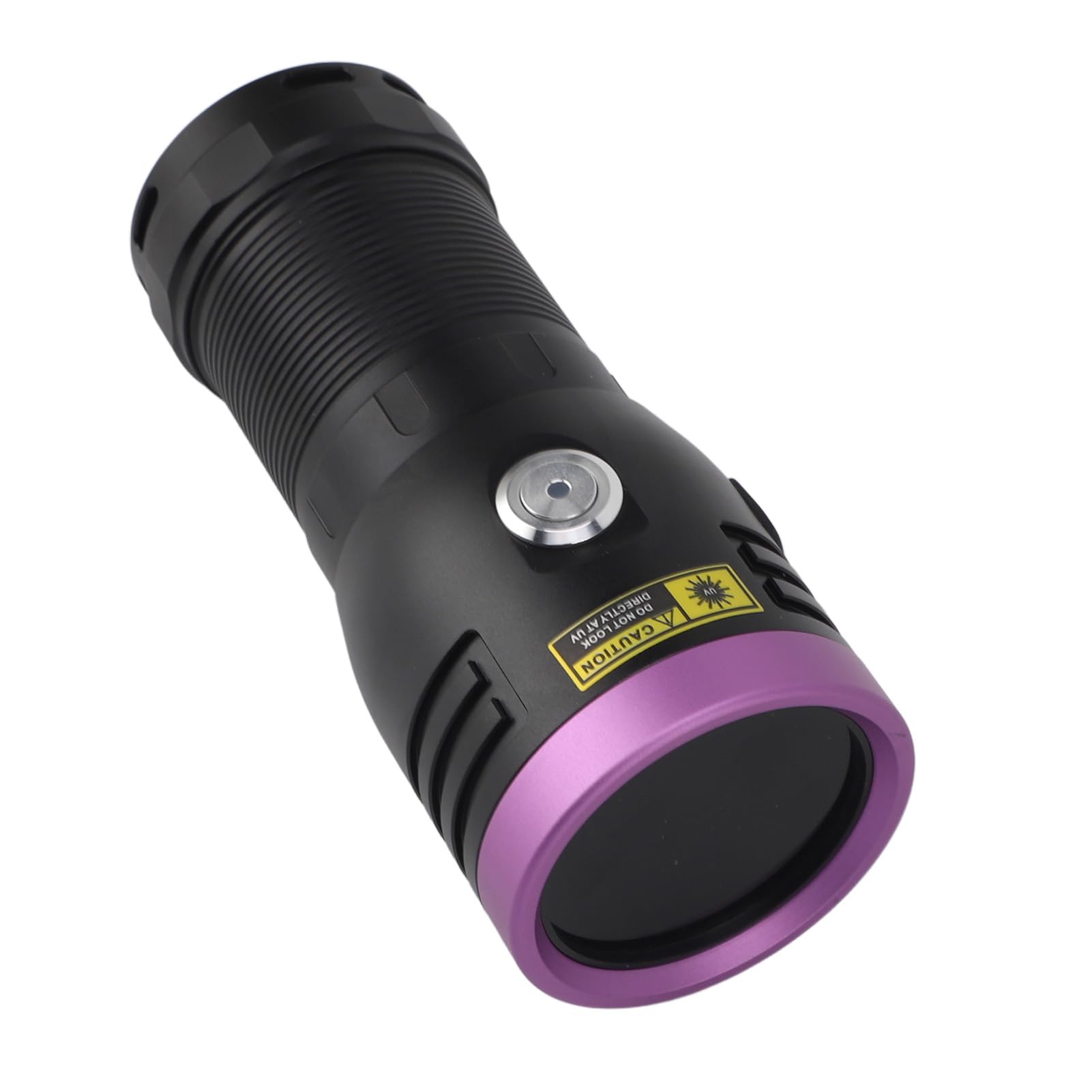 365 nm Luz negra Linterna UV LED Detector de antorcha portátil de mano para orina de perro Manchas de mascotas Curado de resina Aleación de aluminio 142 mm 5,6 pulgadas
