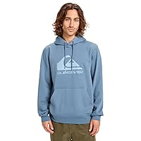 Quiksilver Maglione in Pile Comp Logo Hoodie Uomo Blu XS