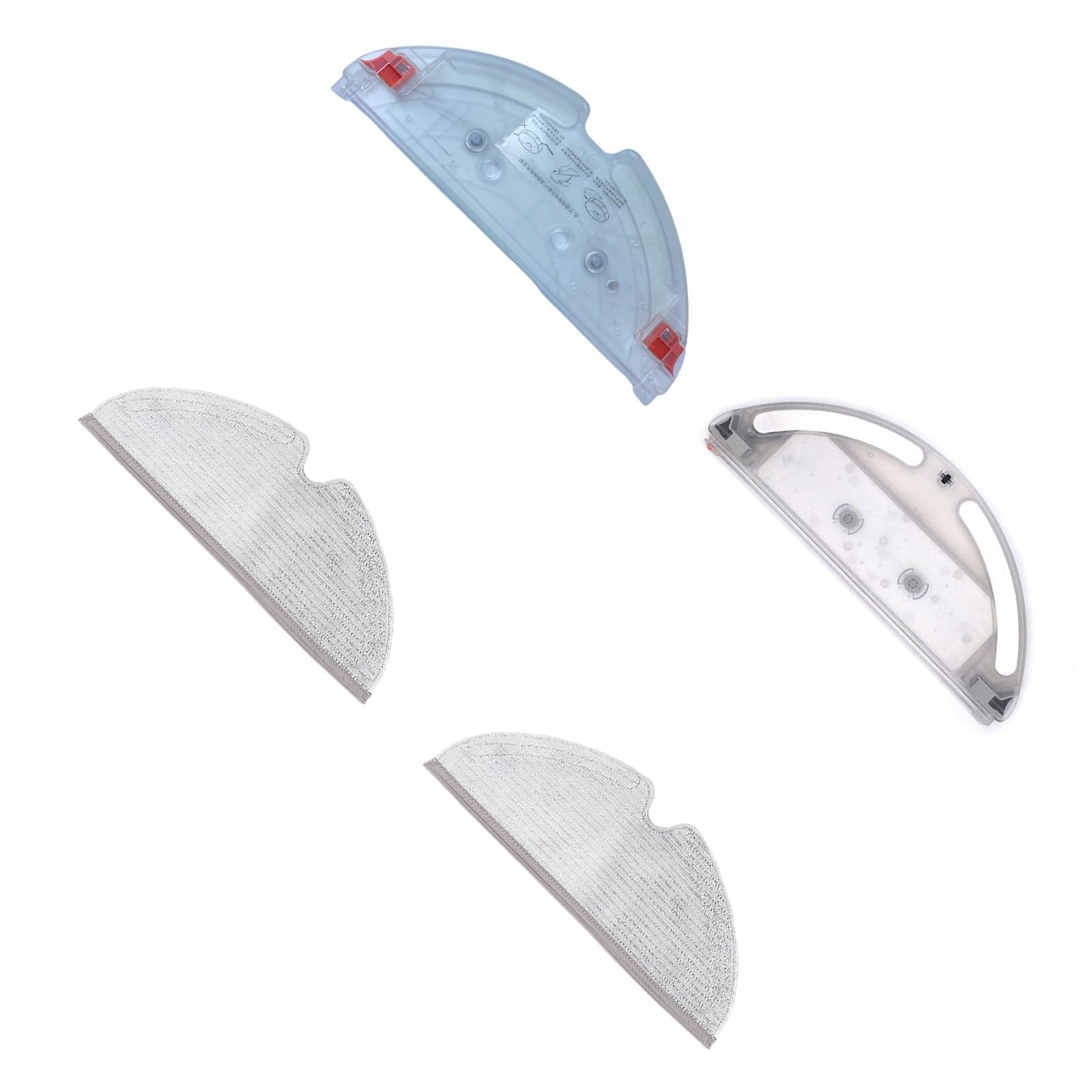 GMBYLBY Accessories Mop Pad Mop Brackets Water Tanks Great for Robot Vacuum Models S50 T7 Easy Installation Wear Resistant Vacuum Part