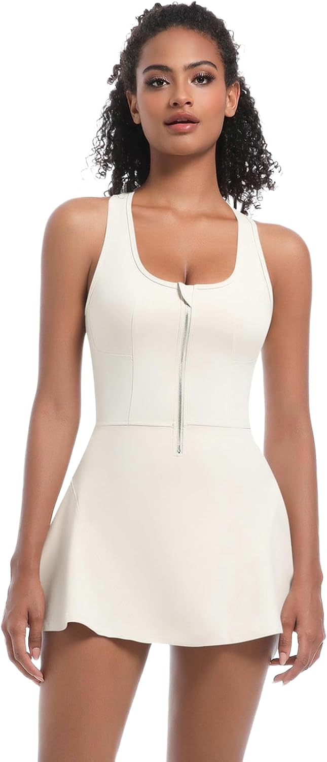 Viral Us Open Tennis Dress Women Activewear Anti Exposure Naked Sensation Breathable Running Yoga Fitness