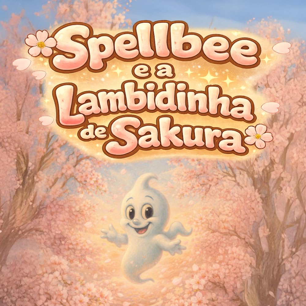 Spellbee e a Lambidinha de Sakura: Um passeio suave de primavera com um pequeno oops (Spellbee (edição em português))
