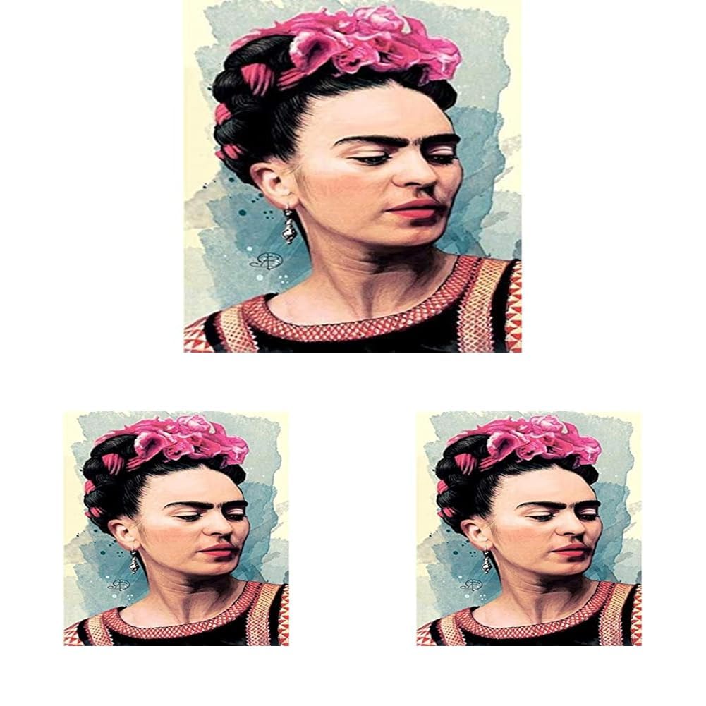 Frida Kahlo 2 Yumuşak Kapaklı Defter 3lü paket