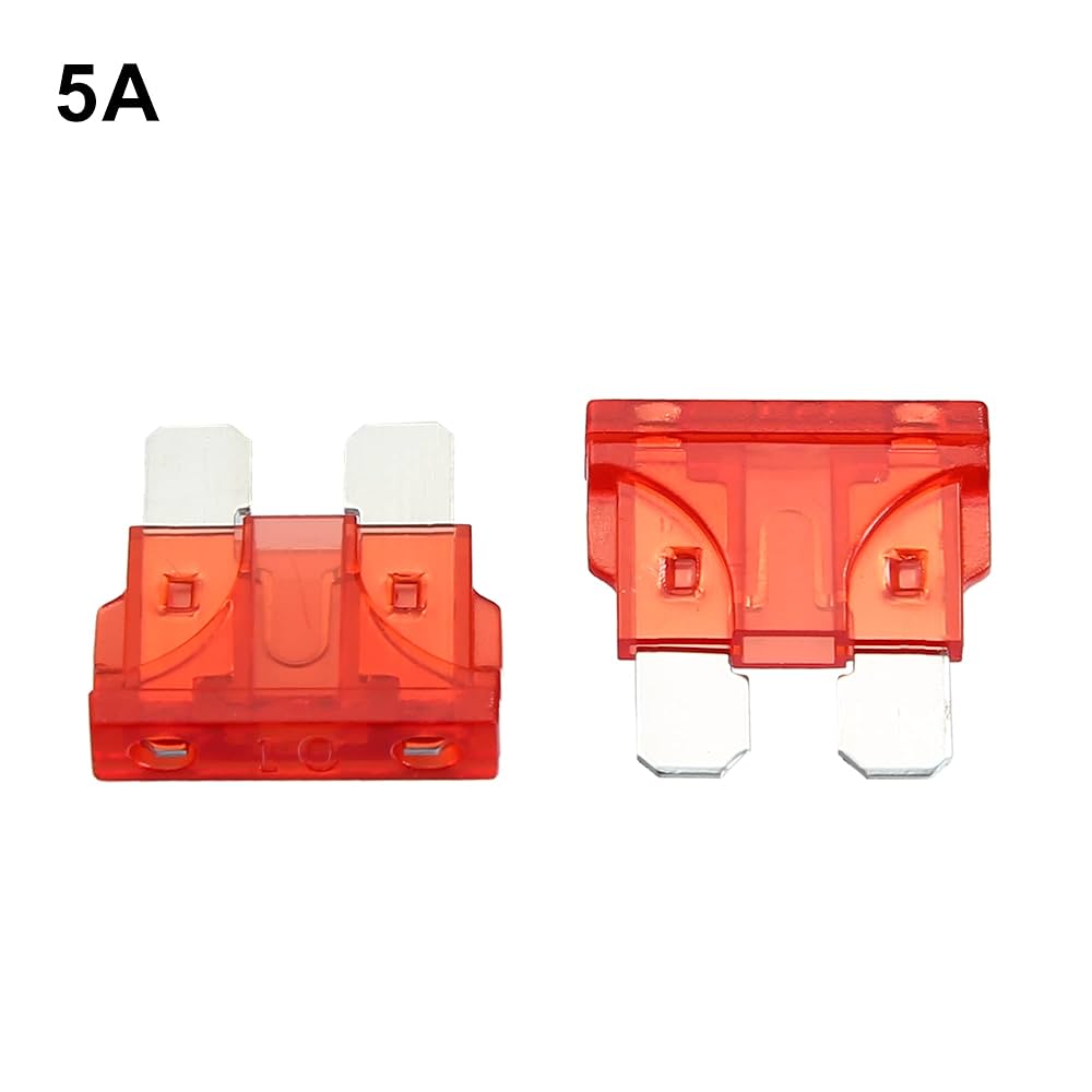 X Autohaux 32V 100A Auto Car Male Pal 2 Straight Blades Slow Blow Fuse Blue 2pcs