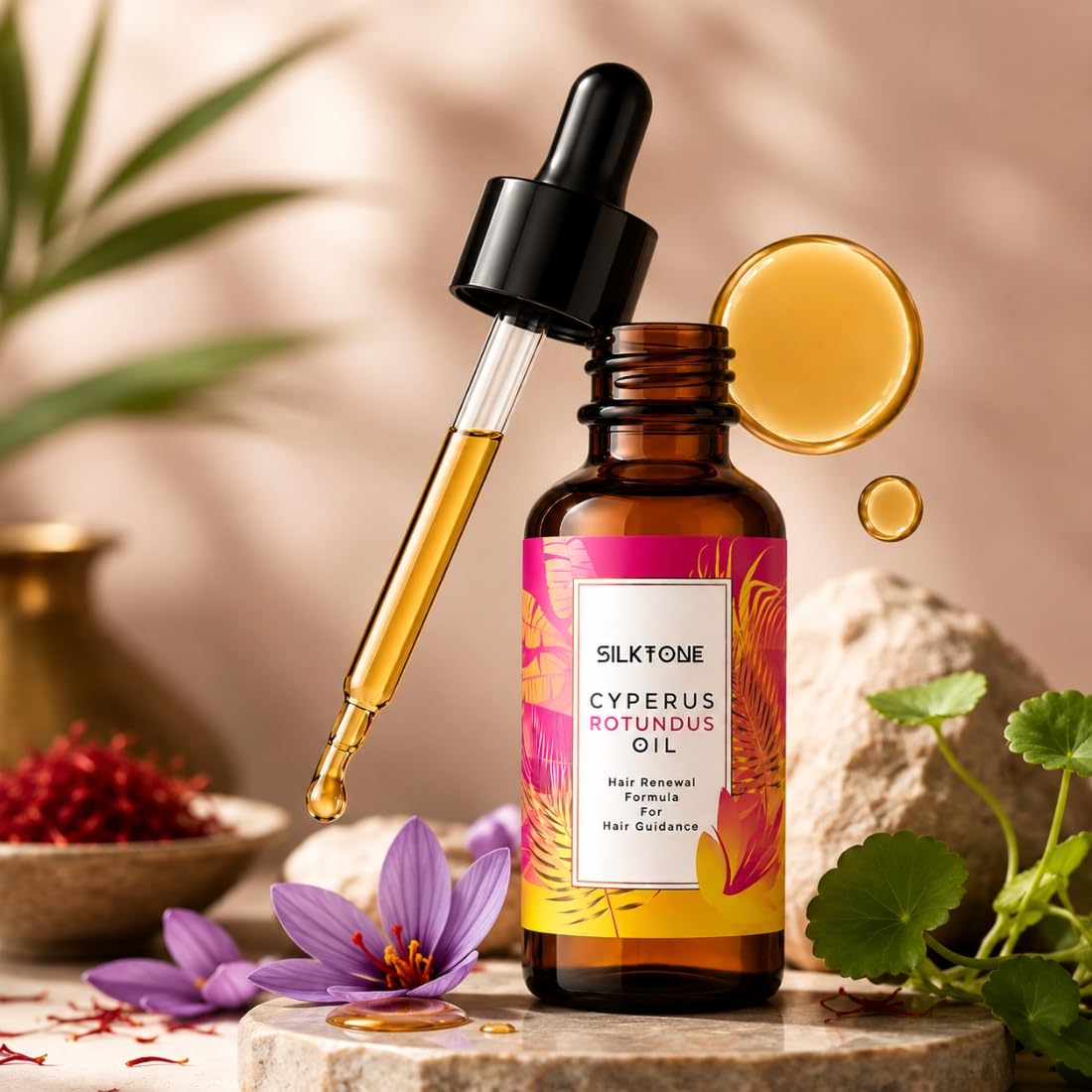 Cyperus Rotundus Oil Hair Renewal Formula | Dropper Bottle-picture-23