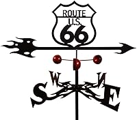 Vista 1 de SWEN Products Farrell Series Highway Route 66 Flat Post Mount Veleta ~ Nuevo~