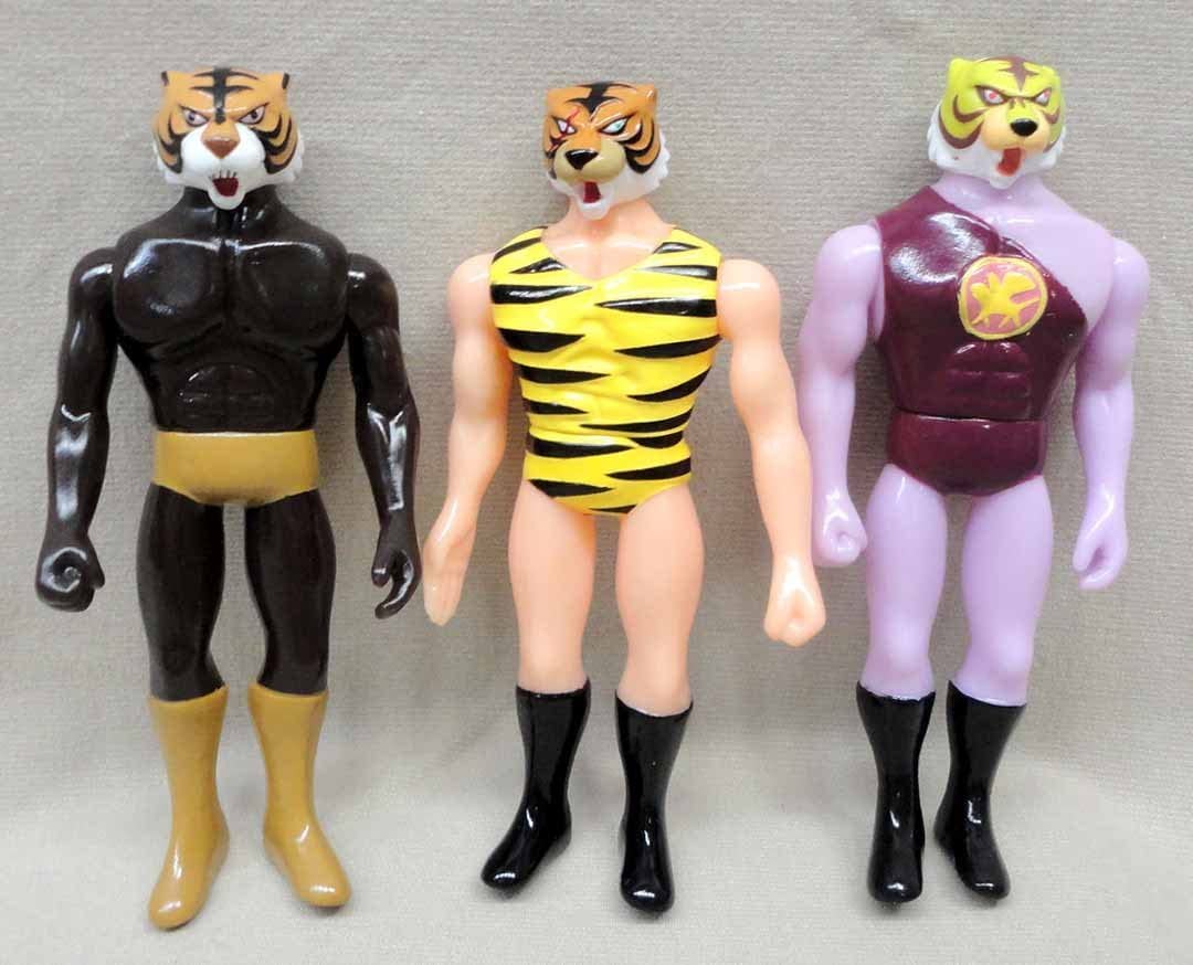 Amazon.co.jp: ミニソフビ 虎の穴 幹部 4体セット タイガーマスク