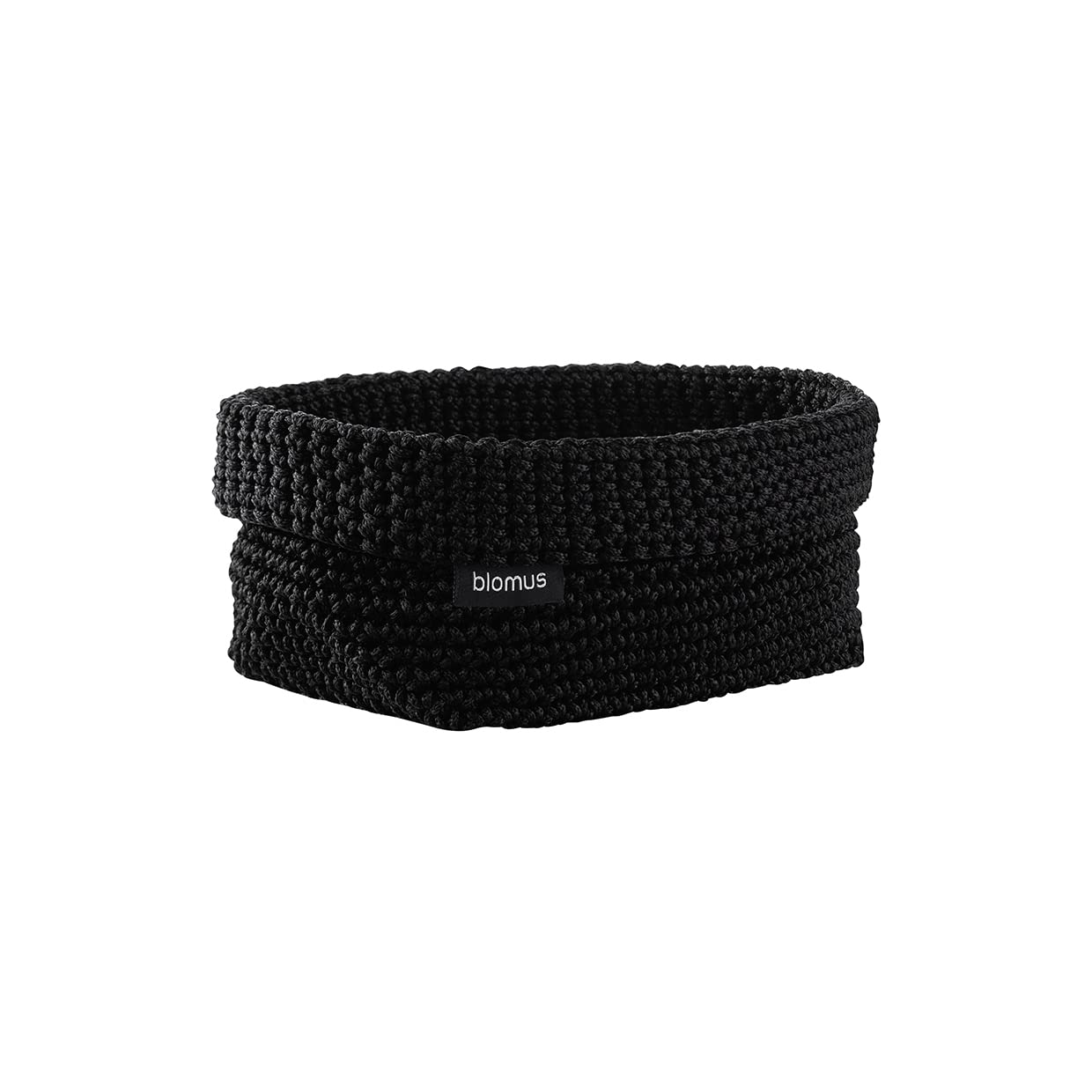 blomus | Aufbewahrungskorb | Tela | Kunstfaser Black | L 20x12x9cm | Indoor |