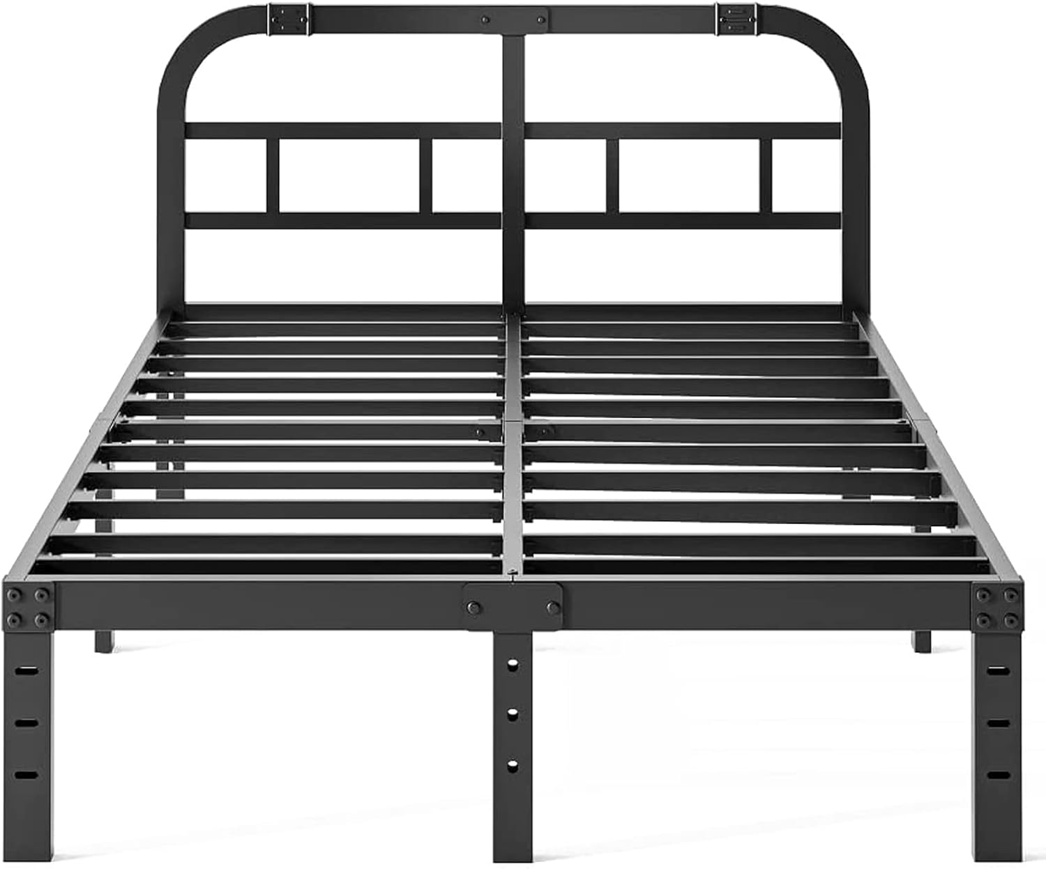 ZIYOO California King Bed Frame with Headboard 14 inch High