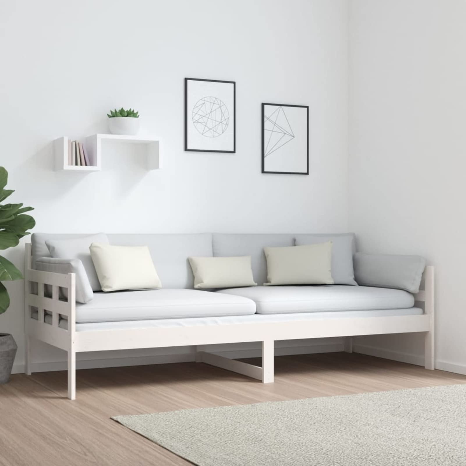 Estructura De Diván Blanco Sillón Diván De Estilo Moderno Y Diseño